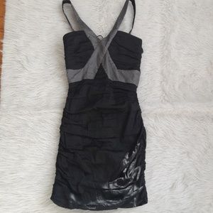 Black and Silver Dress